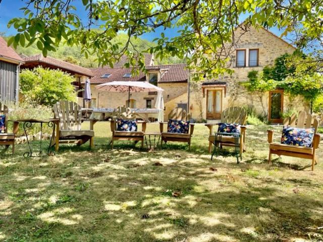 Esparoutis Chambres D'Hotes Du Charme Saint-Cybranet Dış mekan fotoğraf